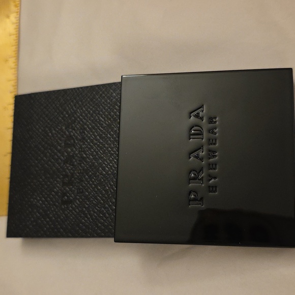 Prada Black Compact Mirror.  New - Picture 1 of 9